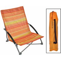 Spetebo - Strandstuhl mit Tasche 600D Oxford - orange- Campingstuhl Klappstuhl Angelstuhl Faltstuhl von SPETEBO