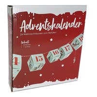 Adventskette diy mit 24 Boxen + 4m Schnur - Adventskalender zum selber befüllen von SPETEBO