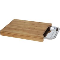 Spetebo - Bambus Schneidbrett mit ausziehbarem Tablett - Holz Schneidebrett Küchenbrett Spetebo - Bambus Schneidbrett mit ausziehbarem Tablett - Holz Schneidebrett Küchenbrett von SPETEBO