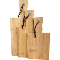 Spetebo - Bambus Schneidebrett 3er Set - 40 / 33 / 29 cm - Holz Servierbrett in 3 Größen mit Griff - Küchenbrett Servierplatte Brot Tapas Käse Wurst Spetebo - Bambus Schneidebrett 3er Set - 40 / 33 / 29 cm - Holz Servierbrett in 3 Größen mit Griff - Küchenbrett Servierplatte Brot Tapas Käse Wurst von SPETEBO