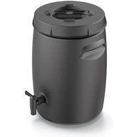 Spetebo - Fass zur Herstellung von organischem Dünger - 25 Liter - Kunststoff Dünger Tank 42 x 29 cm anthrazit - Kompost Behälter Düngerfass Spetebo - Fass zur Herstellung von organischem Dünger - 25 Liter - Kunststoff Dünger Tank 42 x 29 cm anthrazit - Kompost Behälter Düngerfass von SPETEBO