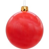 Riesen Weihnachtskugel aufblasbar 45 cm mit Erdspieß - rot - xxl Christbaumkugel Garten Dekoration mit Saugnapf - Aufblasbarer Outdoor Weihnachtsball Riesen Weihnachtskugel aufblasbar 45 cm mit Erdspieß - rot - xxl Christbaumkugel Garten Dekoration mit Saugnapf - Aufblasbarer Outdoor Weihnachtsball von SPETEBO