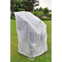Wetterschutzhülle für Stapelstühle - 120 x 62 cm - Schutzhülle Abdeckung Abdeckhaube für Gartenstühle von SPETEBO