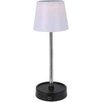 Spetebo - led Akku Touch Leuchte dimmbar und höhenverstellbar - h 12-30 x 10 cm - Kunststoff Tischleuchte warm weiß mit Teleskopständer - Nachttisch Spetebo - led Akku Touch Leuchte dimmbar und höhenverstellbar - h 12-30 x 10 cm - Kunststoff Tischleuchte warm weiß mit Teleskopständer - Nachttisch von SPETEBO