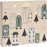 Tee Adventskalender 2025 klein - 23 x 21 cm - Weihnachten Advent Kalender Probier Set Geschenkidee von SPETEBO