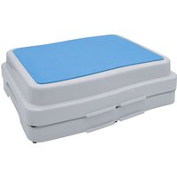 Trittstufe stapelbar weiß 50 x 40 cm - 2er Set - Antirutsch Badezimmer Tritthocker - Dusche Einstiegshilfe Badewanne Aufstiegshocker Hochstufe Trittstufe stapelbar weiß 50 x 40 cm - 2er Set - Antirutsch Badezimmer Tritthocker - Dusche Einstiegshilfe Badewanne Aufstiegshocker Hochstufe von SPETEBO