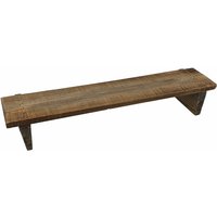 Spetebo - Wandregal 58 cm mit Beinen - aus altem Holz - Hängeregal Badregal Küchen Regal zum hängen oder Stellen von SPETEBO