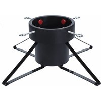 Weihnachtsbaum Ständer 57 cm - schwarz / groß - Christ Tannen Baum Halter Wassertank von SPETEBO