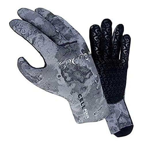 SPETTON GUP32-XL/XXL Extralegic 2mm Lycra Handschuhe, dunkle Tarnung, x-groß/xx-groß von SPETTON