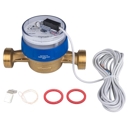 SPEWA Wasserzähler Q3 = 4 / QN 2,5 BL 130mm mit Impulsausgang 1 Liter Kaltwasser, geeicht 2025 von SPEWA