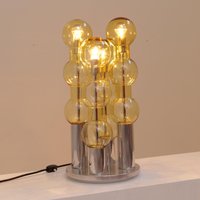 Vintage Glas Lampe Von Doria Aus Den 197Er Jahren von SPEZIFIKUM