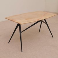 Vintage Italian Mid Century Marble Coffee Table in The Style Of Augusto Bozzi - 1960S von SPEZIFIKUM