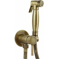 Sphera Docce E Accessori - Bidet-Set mit Mixer und Dusche in Messingbronze Pollini Acqua Desing D09181203OA Bronze von SPHERA DOCCE E ACCESSORI