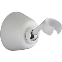 Brausehalter aus Messing in mattweißem Finish Sphera weiß matt von SPHERA DOCCE E ACCESSORI