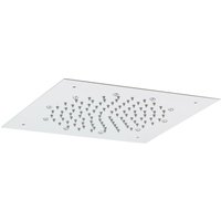 Mattweißer Deckeneinbau-Duschkopf Pollini Acqua Design marte SD4960303BO weiß matt von SPHERA DOCCE E ACCESSORI