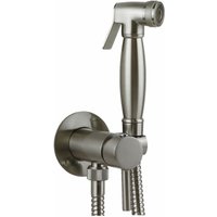 Sphera Docce E Accessori - Bidet-Set mit Mixer und Dusche aus Messing mit gebürstetem Nickel-Finish Pollini Acqua Desing D09181203NS Nickel gebürstet von SPHERA DOCCE E ACCESSORI