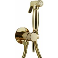 Einbau-Bidet-Set mit Warm- und Kaltwassermischer in Goldfarbe effe Pollini D09181203DO Gold von SPHERA DOCCE E ACCESSORI