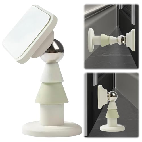 SPHERETRON Türstopper Wand Türstopper Magnetisch Türstopper Boden Türhalter Neuer Anti-Kollision Silikon Türstopper Ohne Stanzen Kleben Door Stoppe Ohne Bohren Für Schlafzimmer und Badezimmer von SPHERETRON