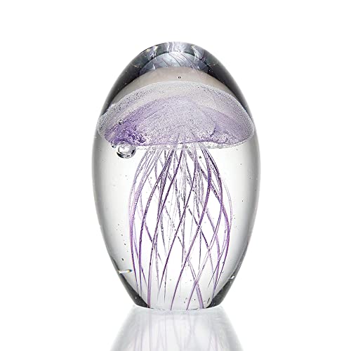 SPI Home 58010 Tischfigur aus Glas, leuchtet im Dunkeln, 4 x 2,5 cm, Lavendel, Violett von SPI