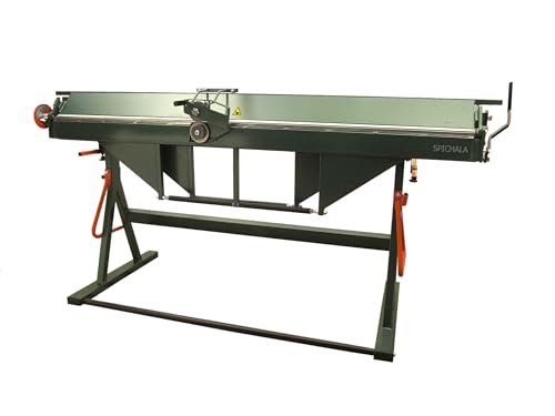 SPICHALA Exzenter-Abkantbank 2100 mm Typ 5 + Profi Rollen‑Blechschere – mobile, manuelle Blechbiegemaschine mit Auflagegestell & Tragegriffen – 150°‑Biegewinkel – ideal für Dachdecker & Werkstatt SPICHALA Exzenter-Abkantbank 2100 mm Typ 5 + Profi Rollen‑Blechschere – mobile, manuelle Blechbiegemaschine mit Auflagegestell & Tragegriffen – 150°‑Biegewinkel – ideal für Dachdecker & Werkstatt von SPICHALA