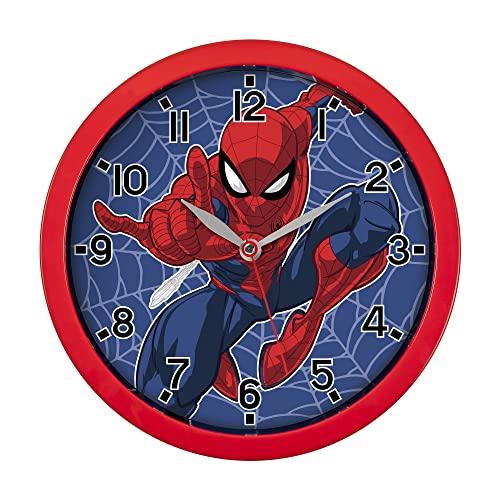 Spiderman Disney Marvel Red Wanduhr SPD3586, Einheitsgröße von SPIDER-MAN