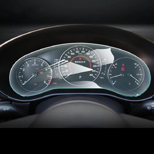 SPIDHYOY Autoinnenkonsole Transparente TPU-Folie Tacho Anti-Kratz-Refit, für Mazda 3 Axela CX-30 2019-2023 von SPIDHYOY