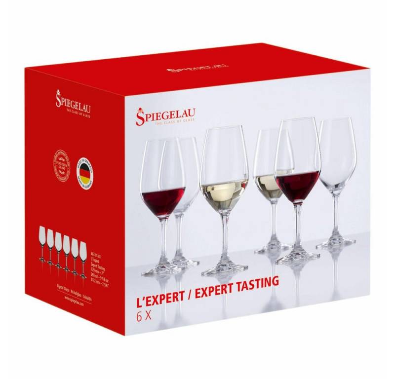 SPIEGELAU Gläser-Set Special Glasses Expert Tasting 6er Set 260ml, Kristallglas von SPIEGELAU