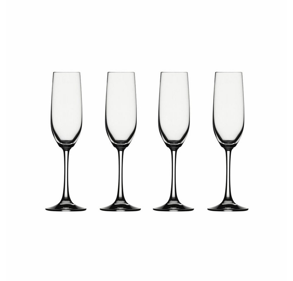 SPIEGELAU Gläser-Set Vino Grande Sektkelch 4er Set, Kristallglas von SPIEGELAU