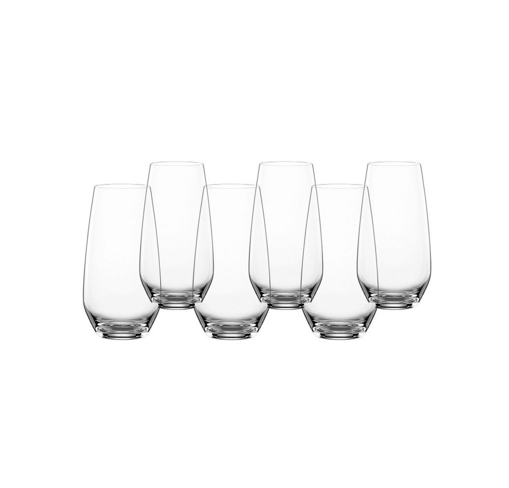 SPIEGELAU Longdrinkglas Spiegelau Authentis Casual Summer Drinks 550 ml 6er Set, Glas von SPIEGELAU