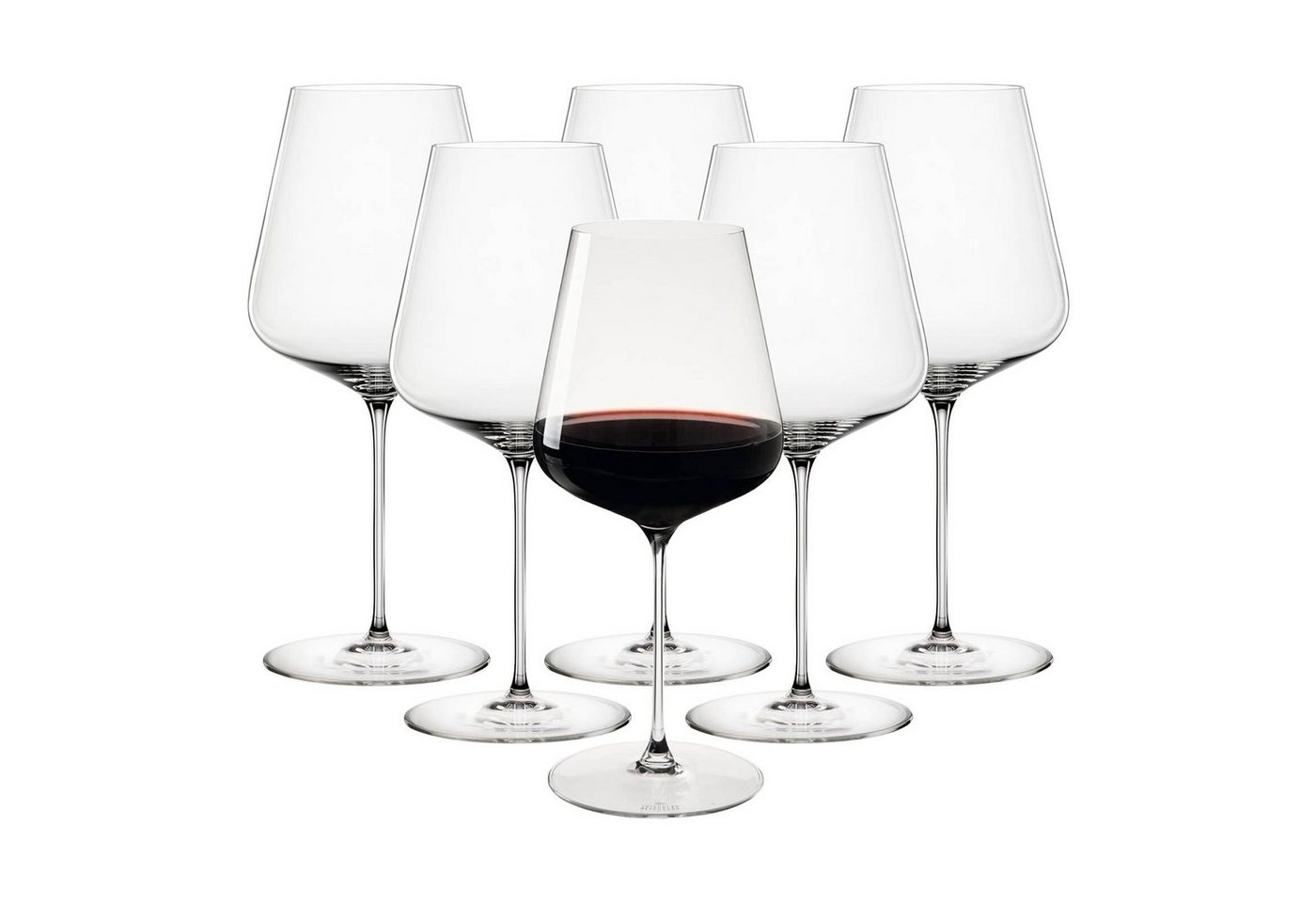 SPIEGELAU Rotweinglas Definition Bordeauxgläser 750 ml 6er Set, Glas von SPIEGELAU