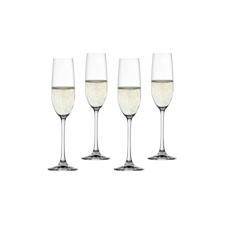 SPIEGELAU Sektglas Spiegelau Salute Champagnerglas 4er set, Glas von SPIEGELAU