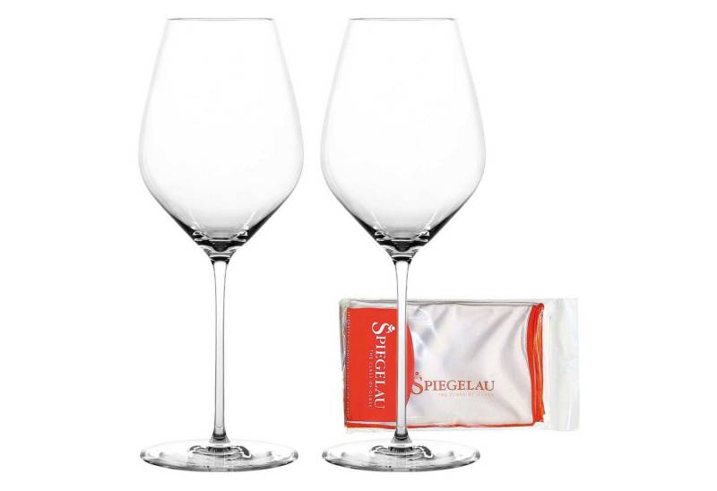 SPIEGELAU Weinglas Hi-Lite Universalgläser + Poliertuch 510 ml, Glas SPIEGELAU Weinglas Hi-Lite Universalgläser + Poliertuch 510 ml, Glas von SPIEGELAU