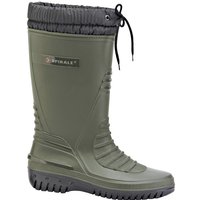 HAMMERFEST, PVC - Winterstiefel, Spirale, gefüttert, isoliert, Grün, Gr.38 von SPIRALE