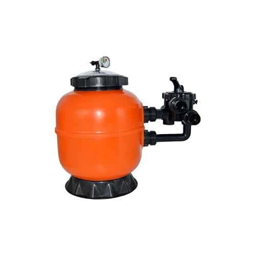 SPIRATO Polyester Sandfilter mit 450 mm Durchmesser und 6-Wege-Ventil für Pool-Wasseraufbereitung von SPIRATO