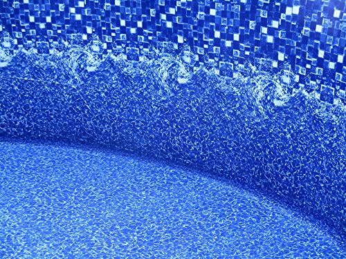 SPIRATO Pool Innenfolie Glimmerglass Poolfolie geeignet für Stahlwandpools mit Ø 457 x 122 cm von SPIRATO