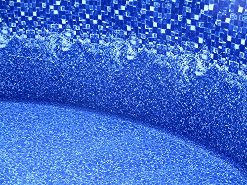 SPIRATO Pool Innenfolie Glimmerglass Poolfolie geeignet für Stahlwandpools mit Ø 400 x 90 cm von SPIRATO