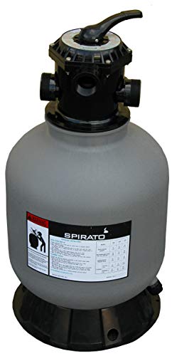 SPIRATO Sandfilter 400 für Schwimmbad Sandfilterkessel ohne Pumpe von SPIRATO