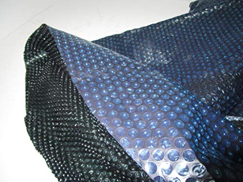 SPIRATO Solarnoppenfolie Blau/Schwarz Solarplane Pool Abdeckung 400 x 207cm Rechteck von SPIRATO