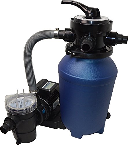 Sandfilteranlage Pool Filter Sandfilter mit Pumpe 8 m³ und Vorfilter Splash 250 von SPIRATO