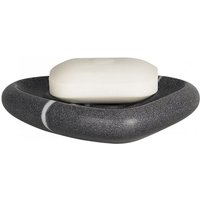 Etna Seifenschale aus Polyresin, grau Centrale Brico von SPIRELLA