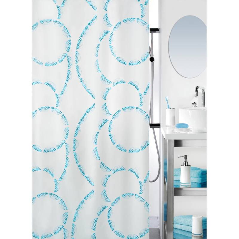 Spirella Duschvorhang Textil Claire Acqua 240 cm x 180 cm Spirella Duschvorhang Textil Claire Acqua 240 cm x 180 cm von SPIRELLA
