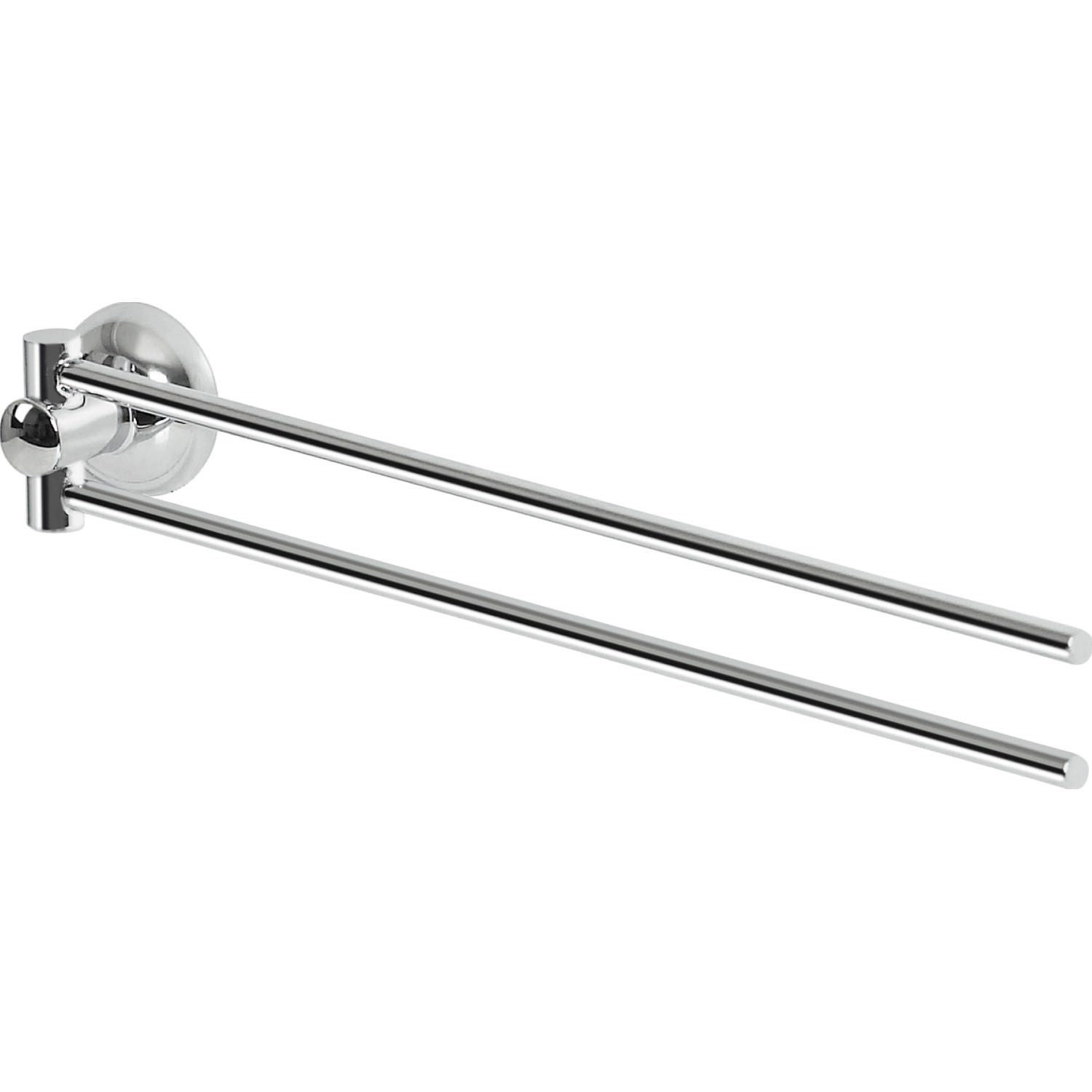 Spirella Handtuchhalter Campagne schwenkbar Chrom 2-armig 59 cm Spirella Handtuchhalter Campagne schwenkbar Chrom 2-armig 59 cm von SPIRELLA