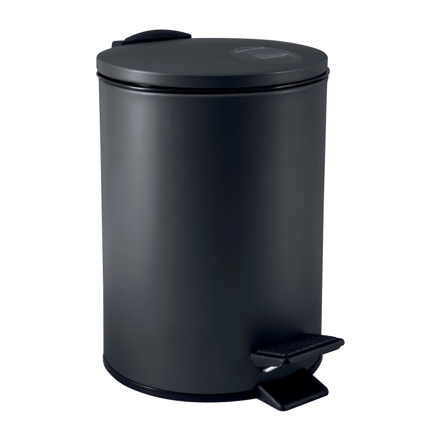 Spirella Kosmetikeimer Adelar 5 l Mattschwarz von SPIRELLA
