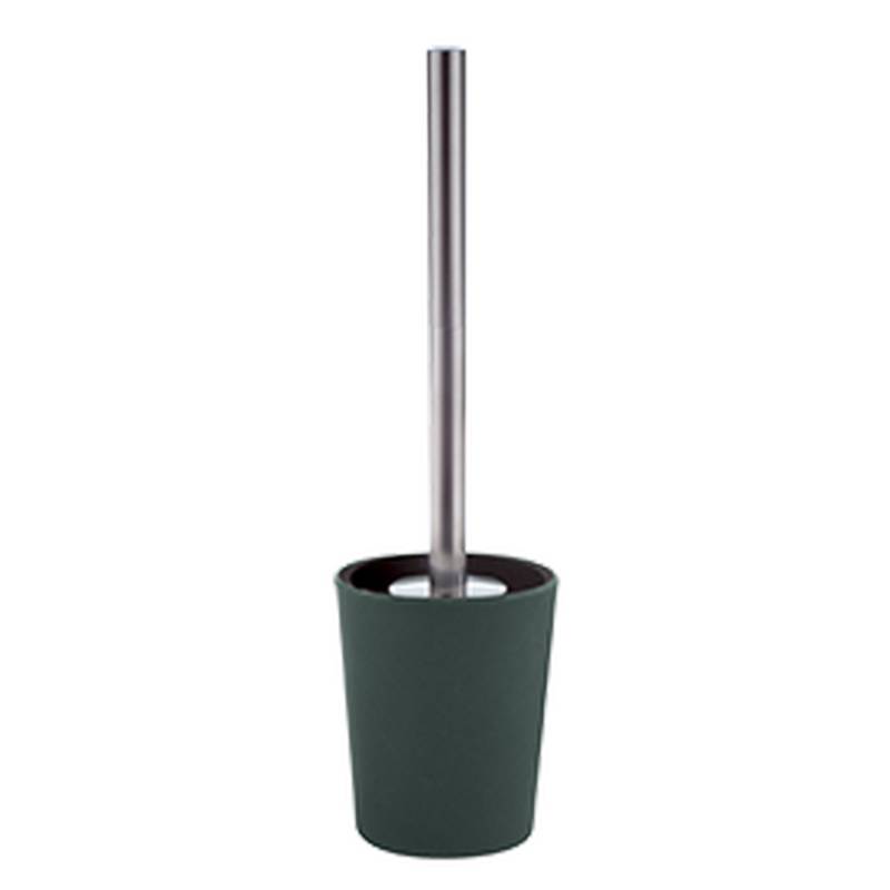 Spirella WC-Bürstengarnitur 'Takeo' Bambus dunkelgrün Ø 10 x 36 cm von SPIRELLA