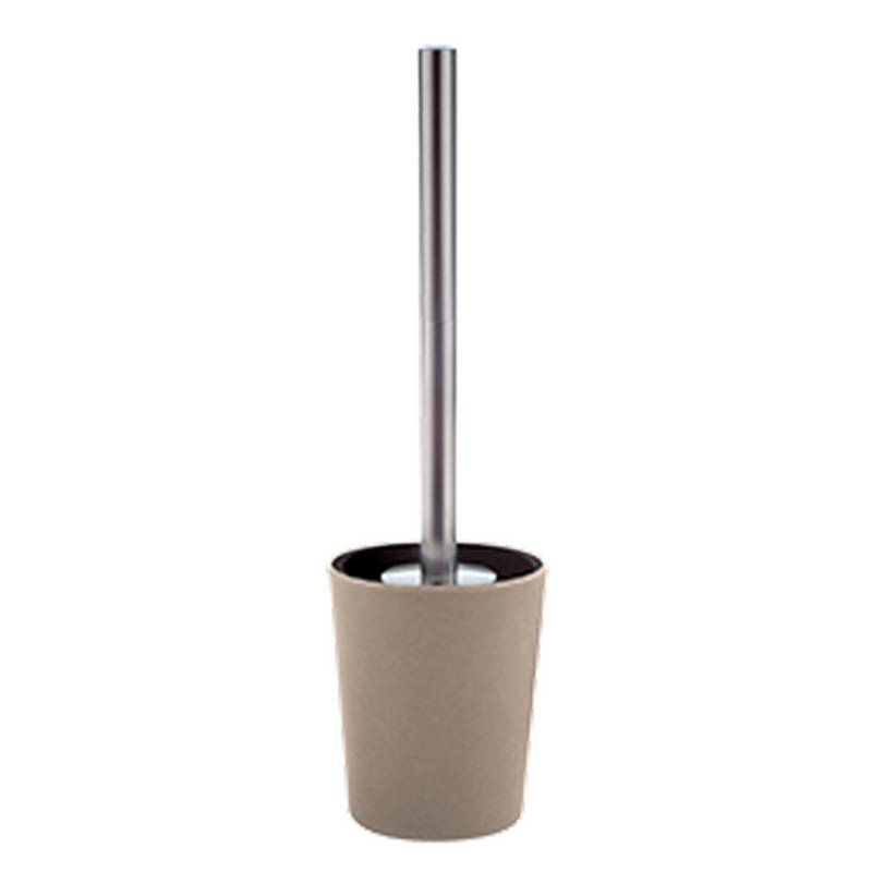 Spirella WC-Bürstengarnitur 'Takeo' Bambus taupe Ø 10 x 36 cm von SPIRELLA