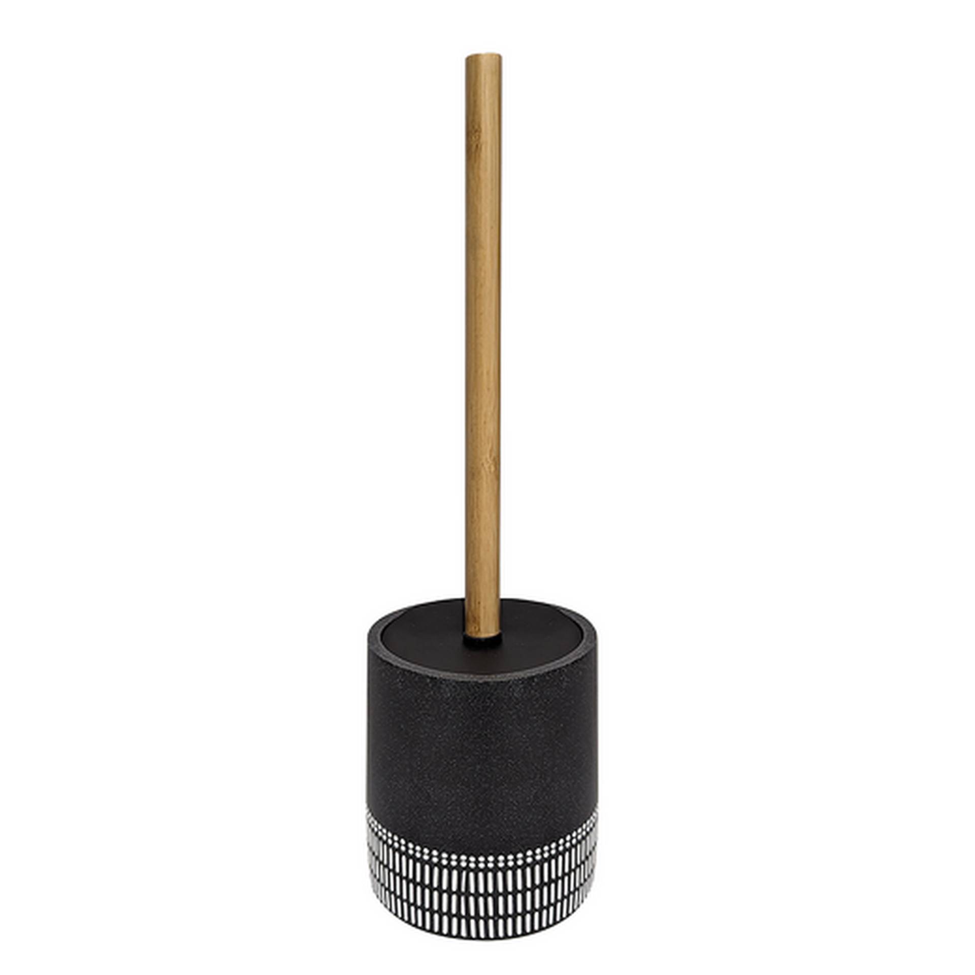 Spirella WC-Bürstengarnitur 'Yuma' dunkelgrau/weiß Ø 10 x 36 cm Spirella WC-Bürstengarnitur 'Yuma' dunkelgrau/weiß Ø 10 x 36 cm von SPIRELLA