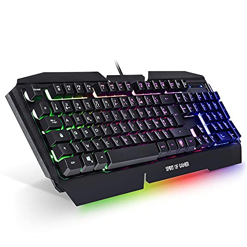 Spirit Of Gamer Pro-K5 Semi-Mechanische Gamer-Tastatur mit Antighosting-Tasten Spirit Of Gamer Pro-K5 Semi-Mechanische Gamer-Tastatur mit Antighosting-Tasten von SPIRIT OF GAMER