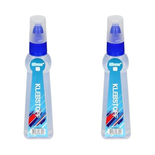 SPIRIT TTO Flüssigkleber mit Rollkugel 50ml Transparent, 406792, 24 Stk (Packung mit 2) von SPIRIT