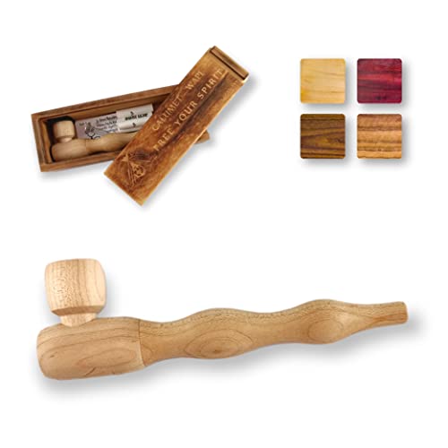 Calumet Wapi - Purpfeife aus Holz mit Aktivkohlefilter - Vier Holzsorten - Made in Germany … (Ahorn) von SPIRITPIPES BY CALUMET EST 2015