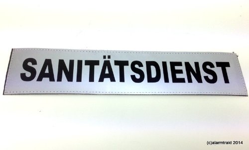 SANITÄTSDIENST 3M Reflex Rückenschild 38x8cm matt silber SANITÄTSDIENST 3M Reflex Rückenschild 38x8cm matt silber von SPITA